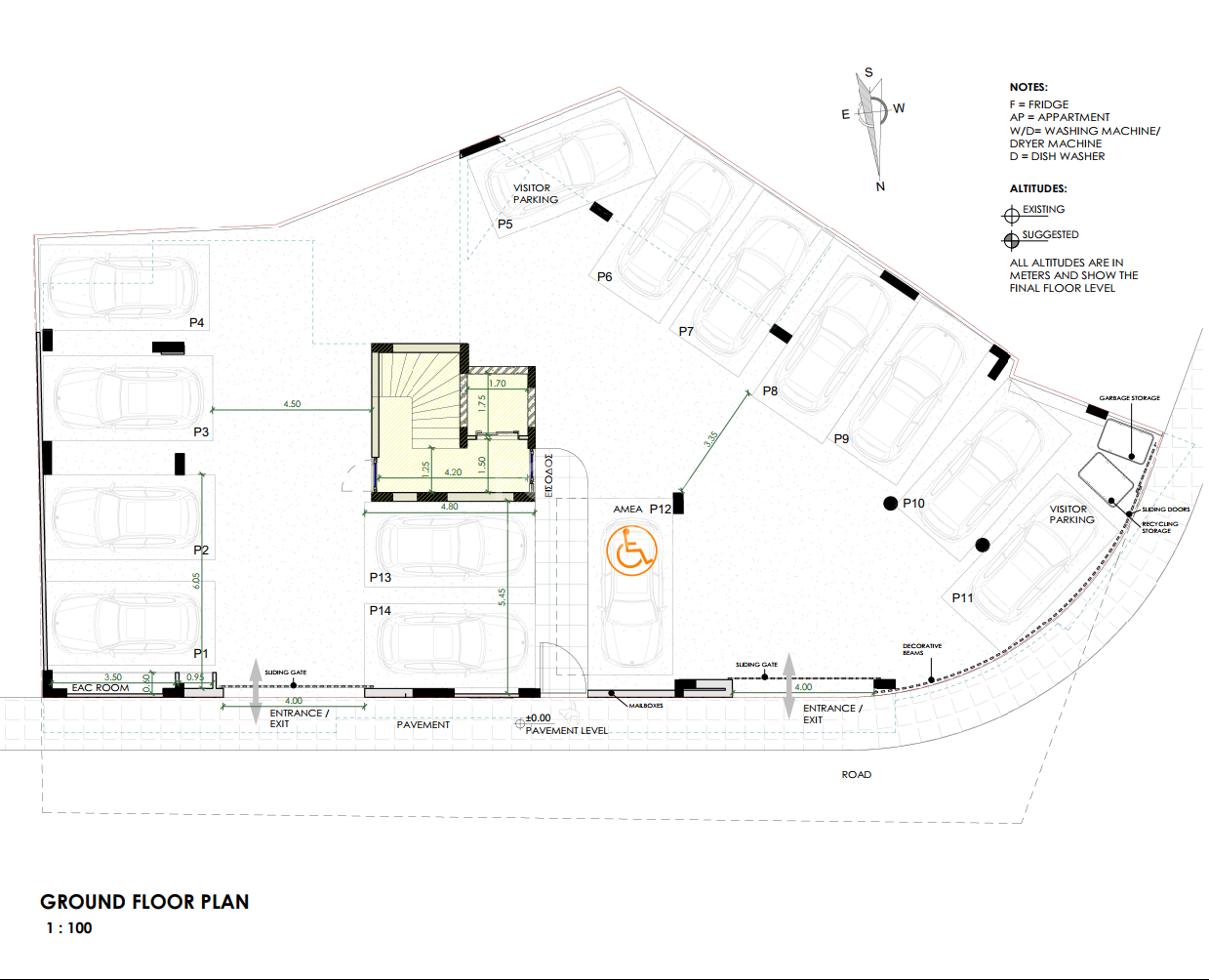 Three bedroom apartment for sale, Sotiros area.