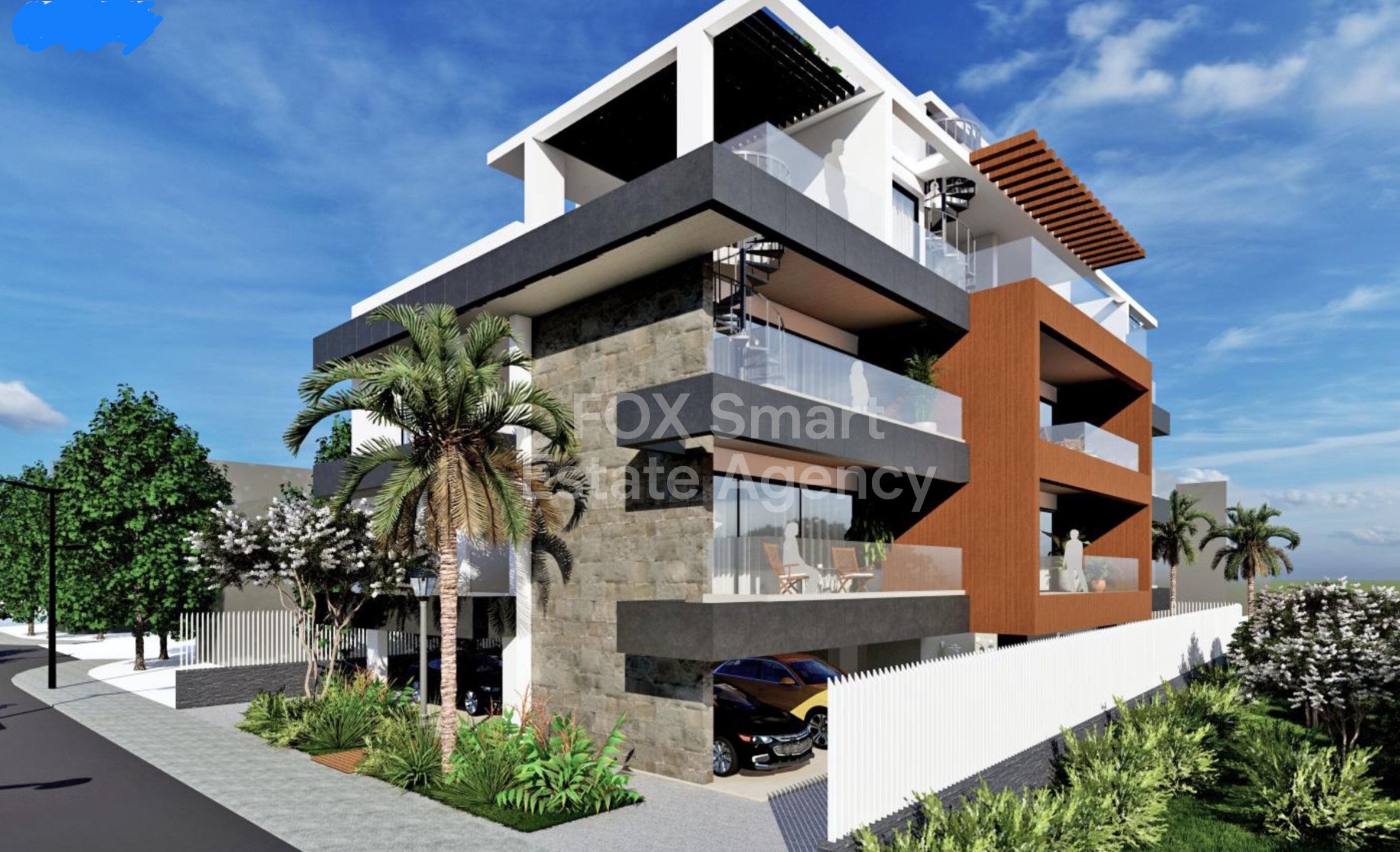 One-Bedroom simplex apartment for sale in Oroklini area,Larnaca.