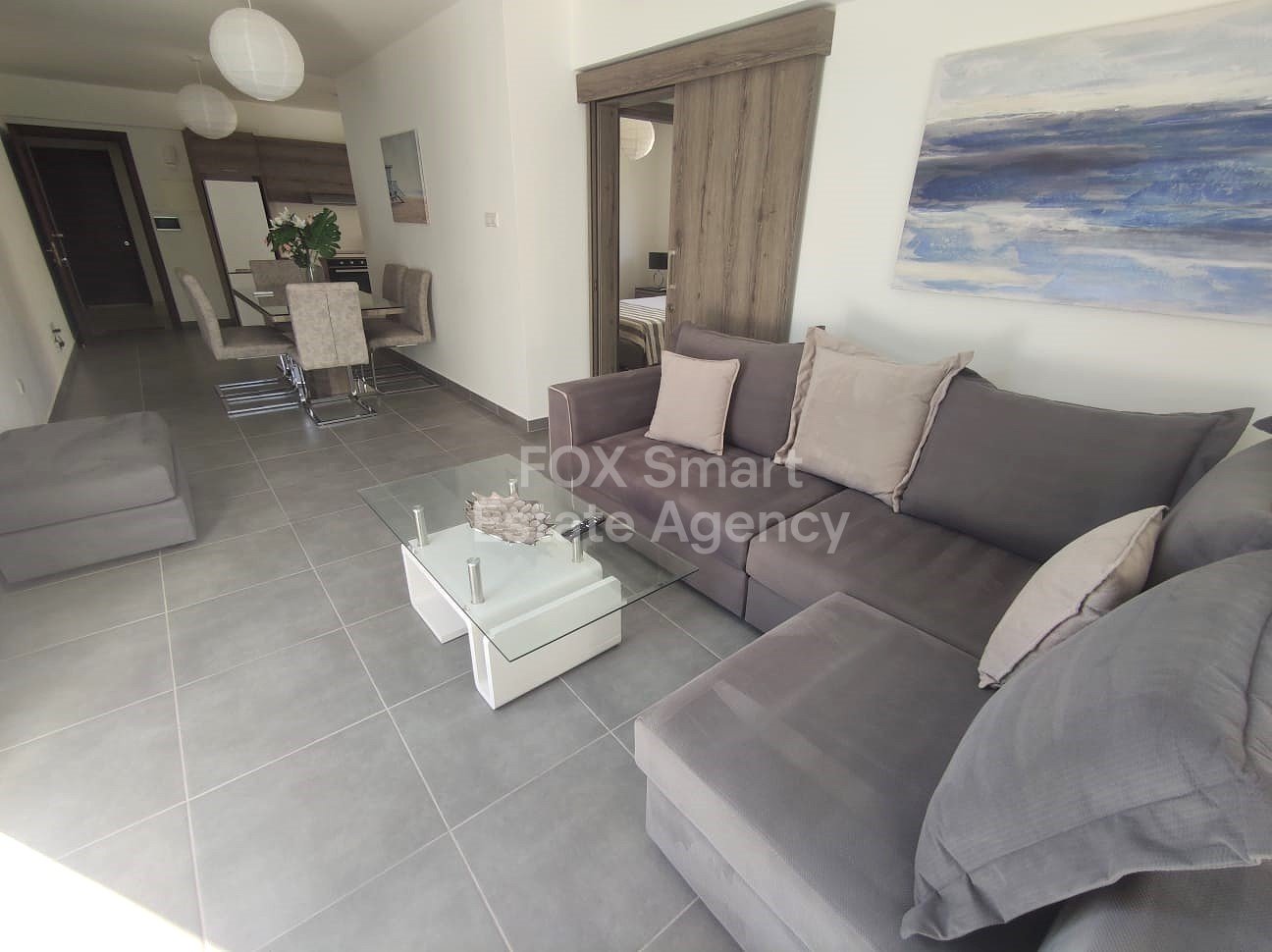 2 Bedroom Top Floor Fully Furnished Apartment in Meneou, Larnaca