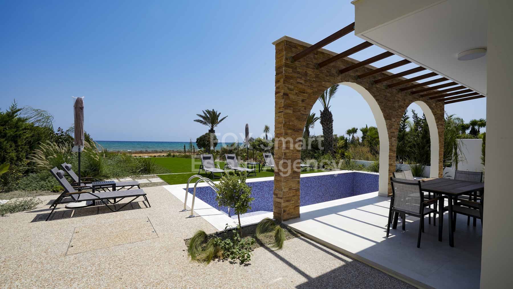 FOR SALE..BEACH FRONT 5 BEDROOM LUXURY VILLA, AYIA THEKLA, FAMAGUSTA