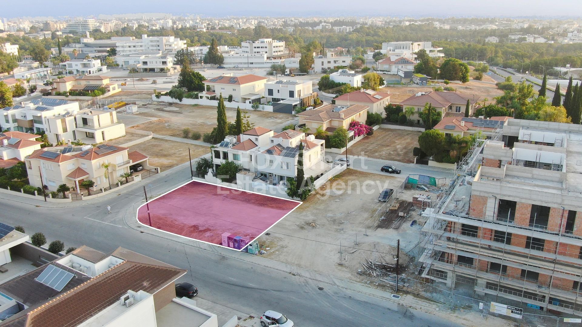 Land in Aglantzia - view 1