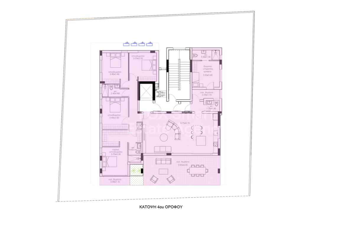 Very Large & Spacious 5-Bedroom Whole-Floor Apartment for Sale – Lykavitos, Nicosia