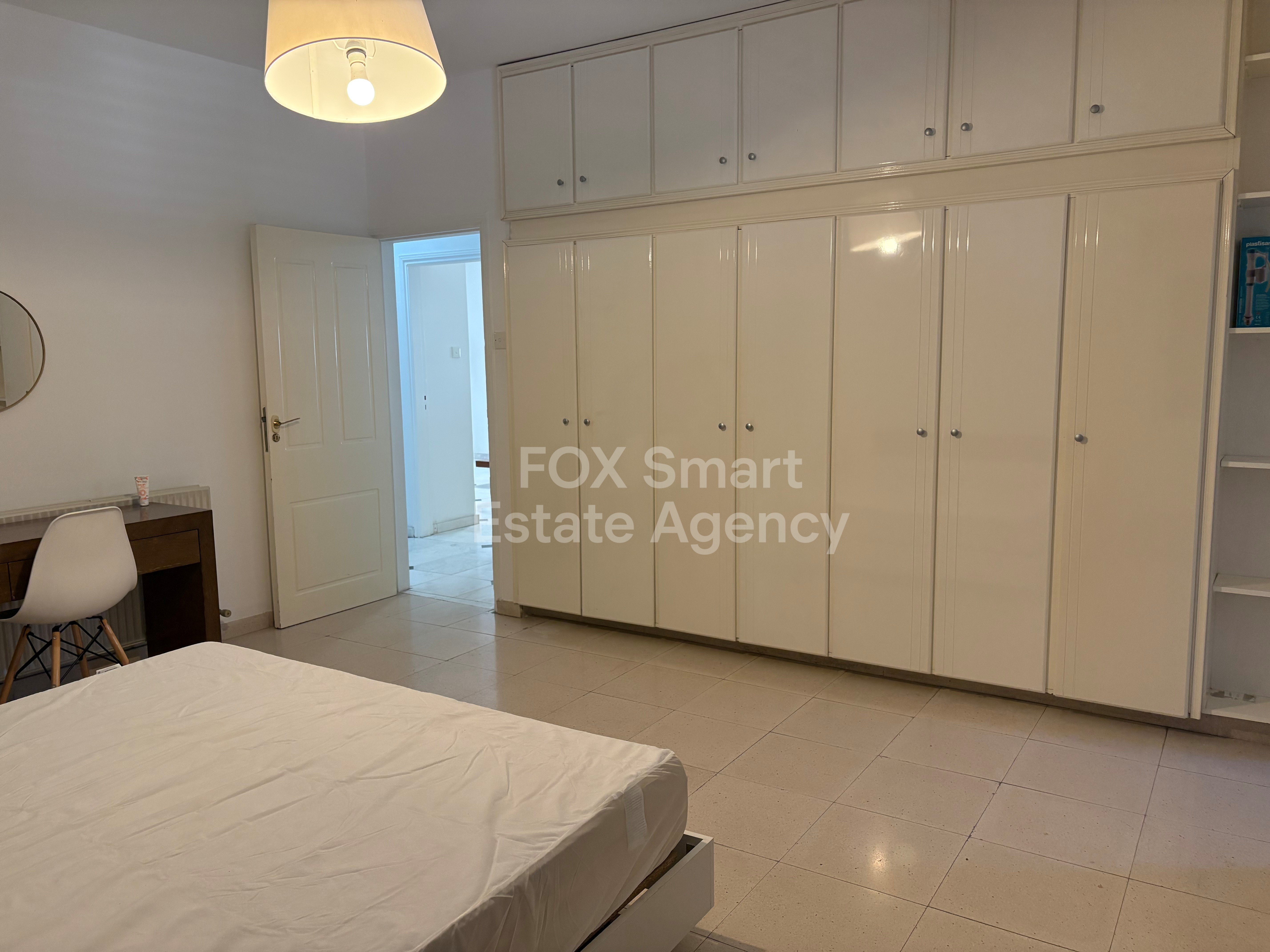Fully Furnished Renovated 3-Bedroom Apartment for Rent – Aglantzia