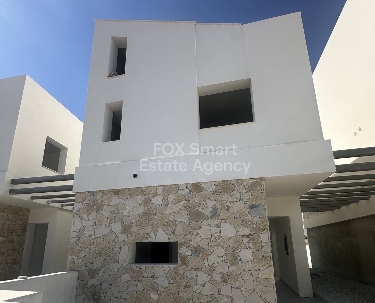 New build (under construction almost completed) detached house in Lakatameia-Nicosia for sale