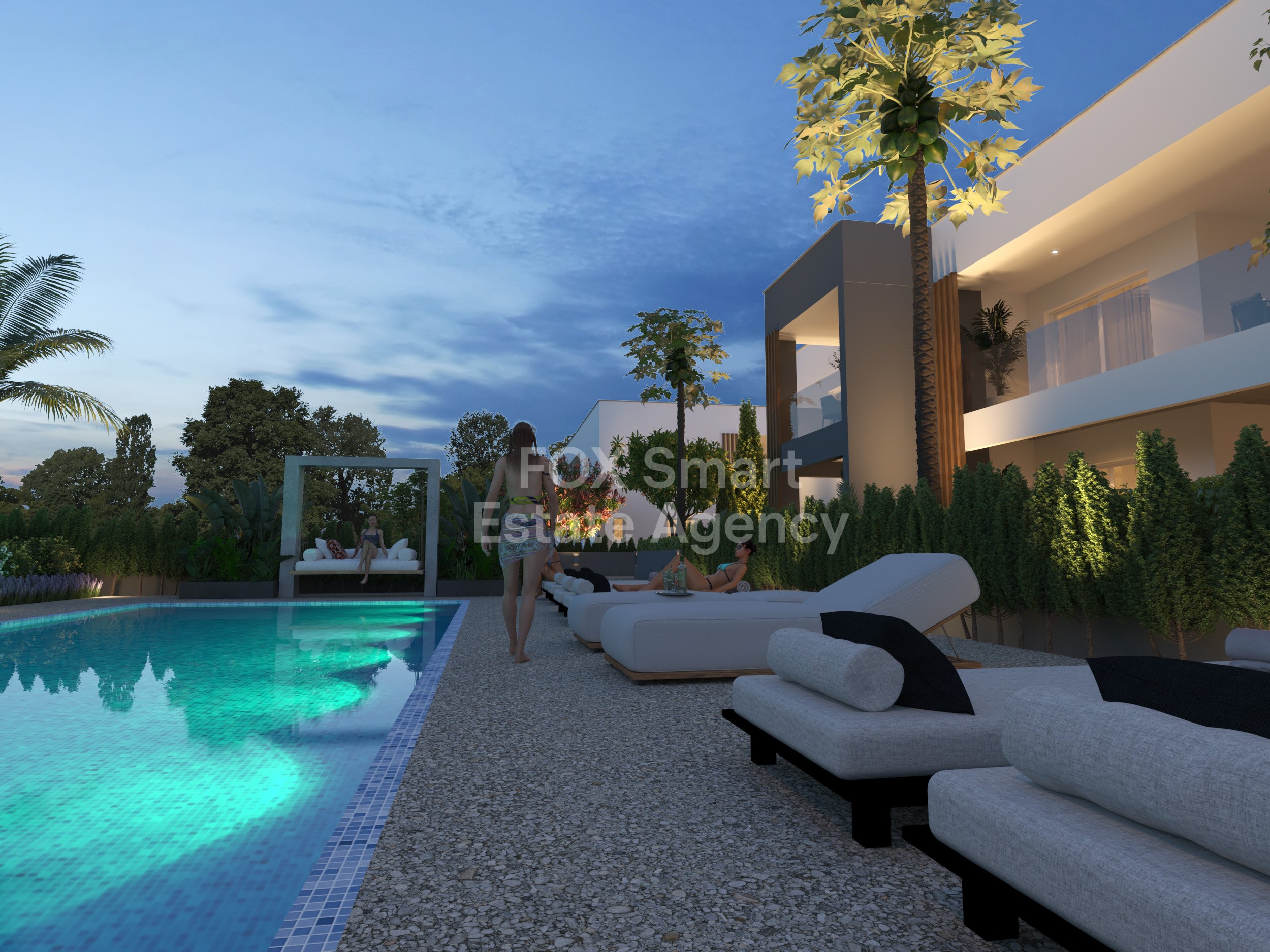 2 Bedroom Apartment, Communal Pool, Xylophagou, Larnaca