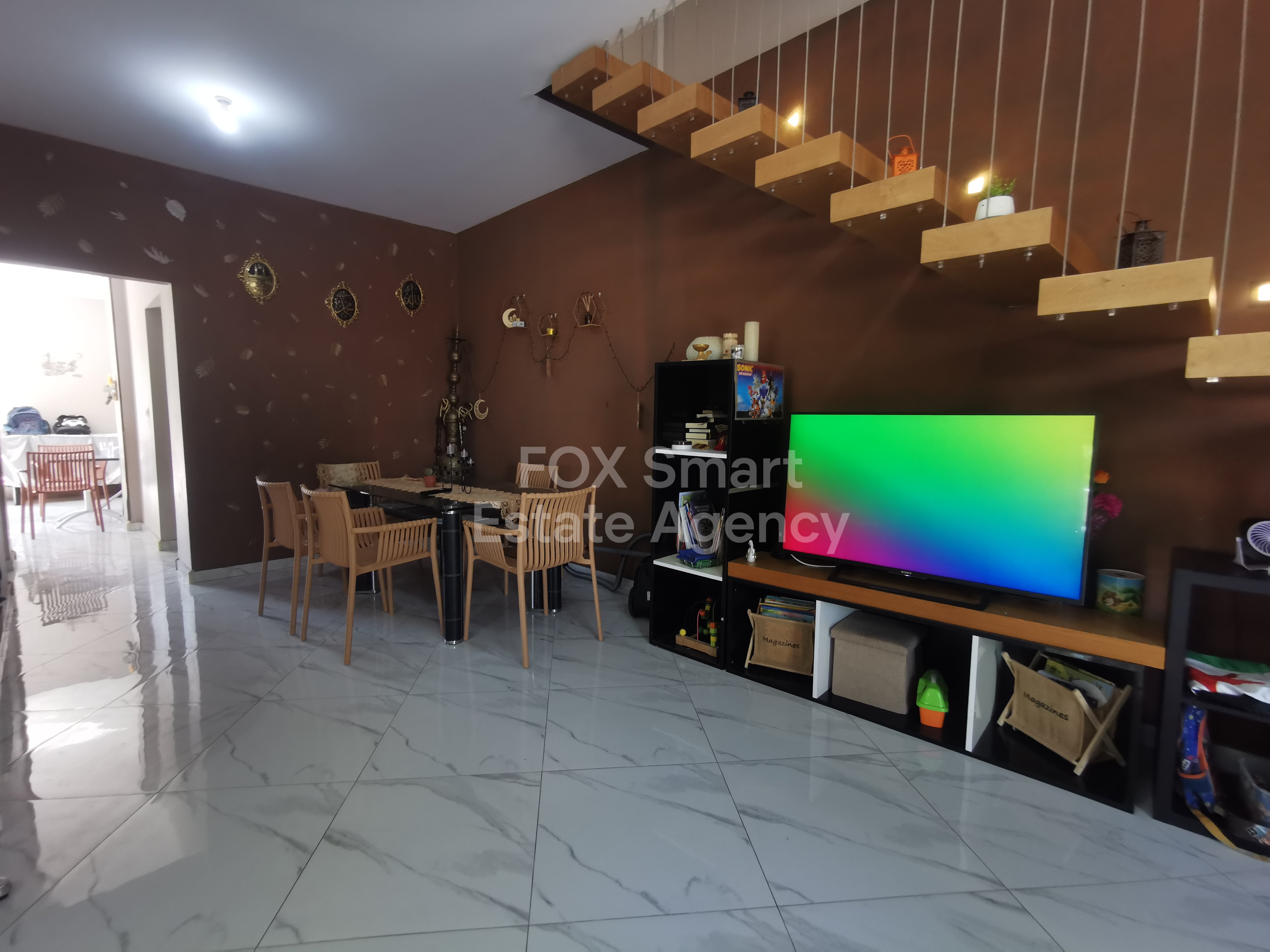 Semi-Detached 3-Bedroom House in Agios Dometios