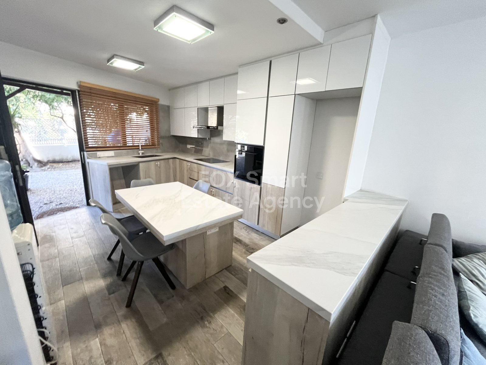 For rent 3 bedroom ground floor apartment in Agioi Omologites, near American School.