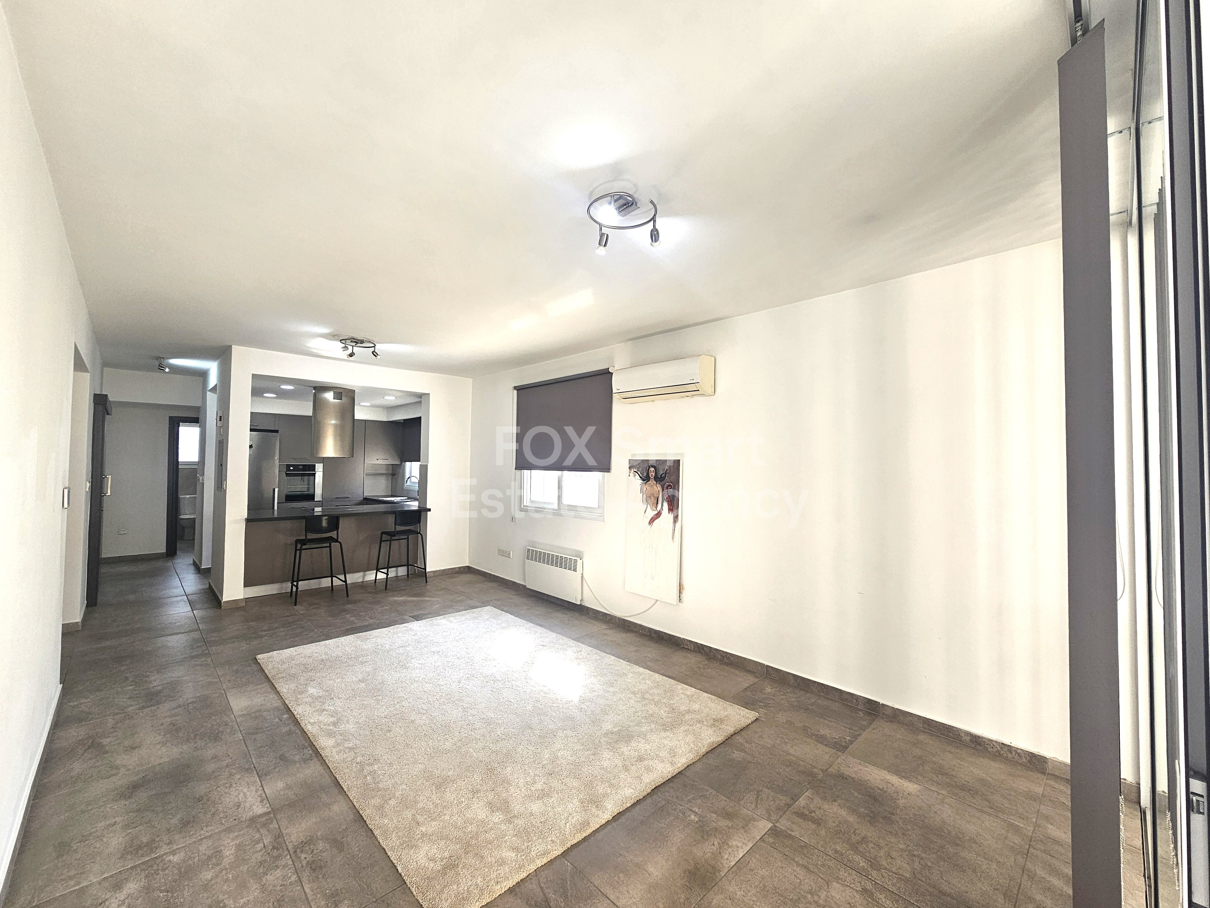🌆 Modern 2-Bedroom Apartment for Rent in Agioi Omologites, Nicosia (Near Evangelistria Clinic, Pedieos Linear Park, European University & Nicosia Centre)