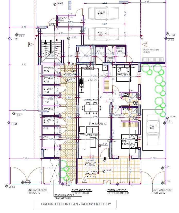 2 Bedroom Ground Floor Apartment in Kiti, Larnaca