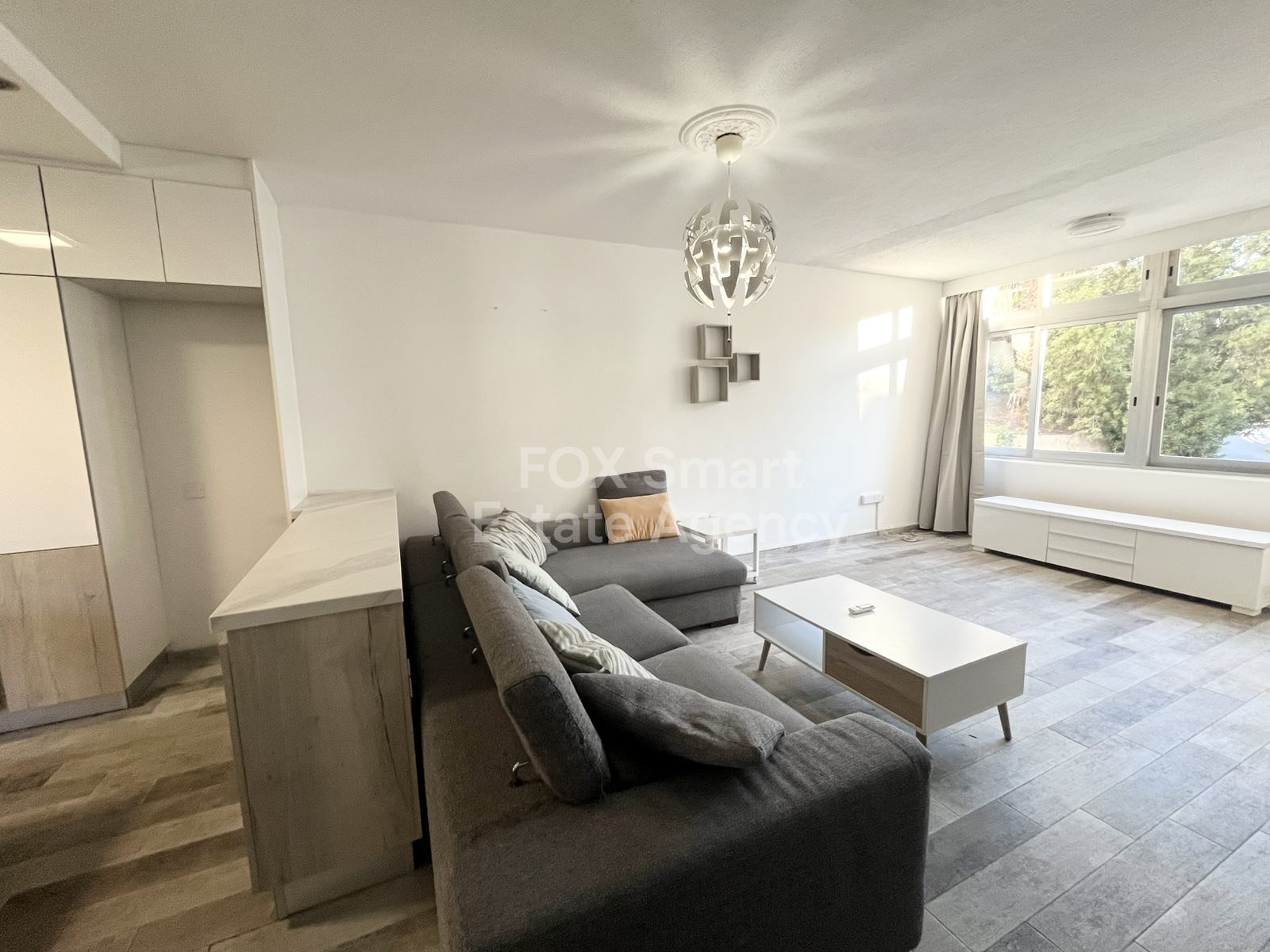 For rent 3 bedroom ground floor apartment in Agioi Omologites, near American School.