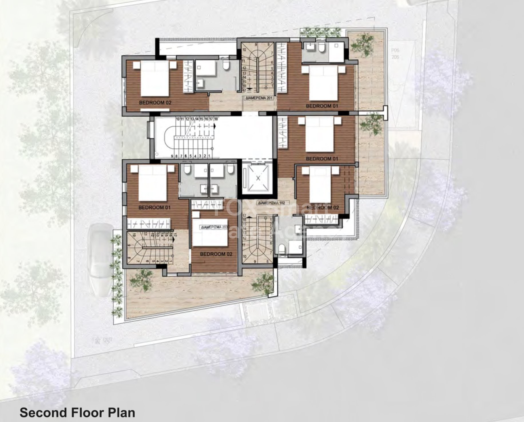 Two-bedroom apartment for sale in Livadia area,Larnaca.