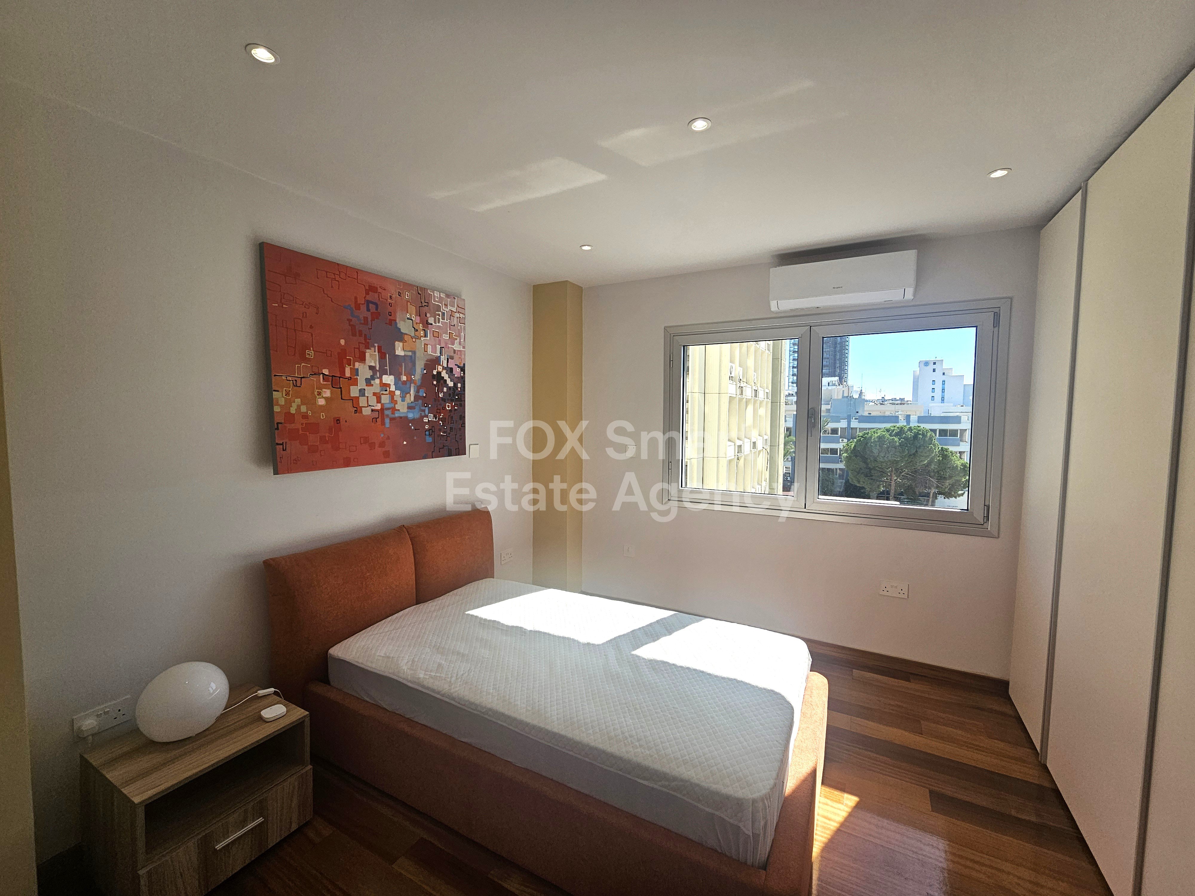 🌇 Fully Renovated Luxury 2-Bedroom Apartment for Rent in Nicosia Centre (Stasikratous Street)