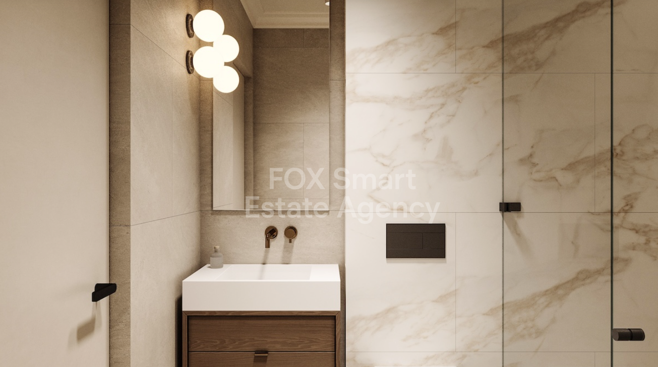 1-Bedroom First-Floor Apartment | Pervolia | Pool & Gym