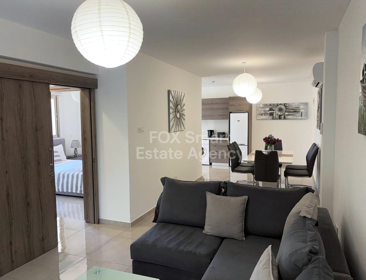 2 Bedroom Ground Floor Fully Furnished Apartment in Meneou, Larnaca