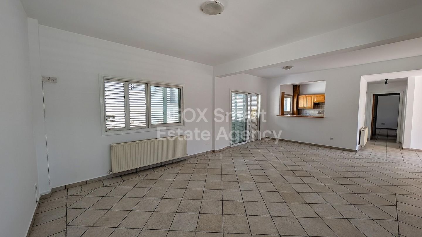 Charming Ground-Floor Apartment, with large verandas in Prestigious Strovolos