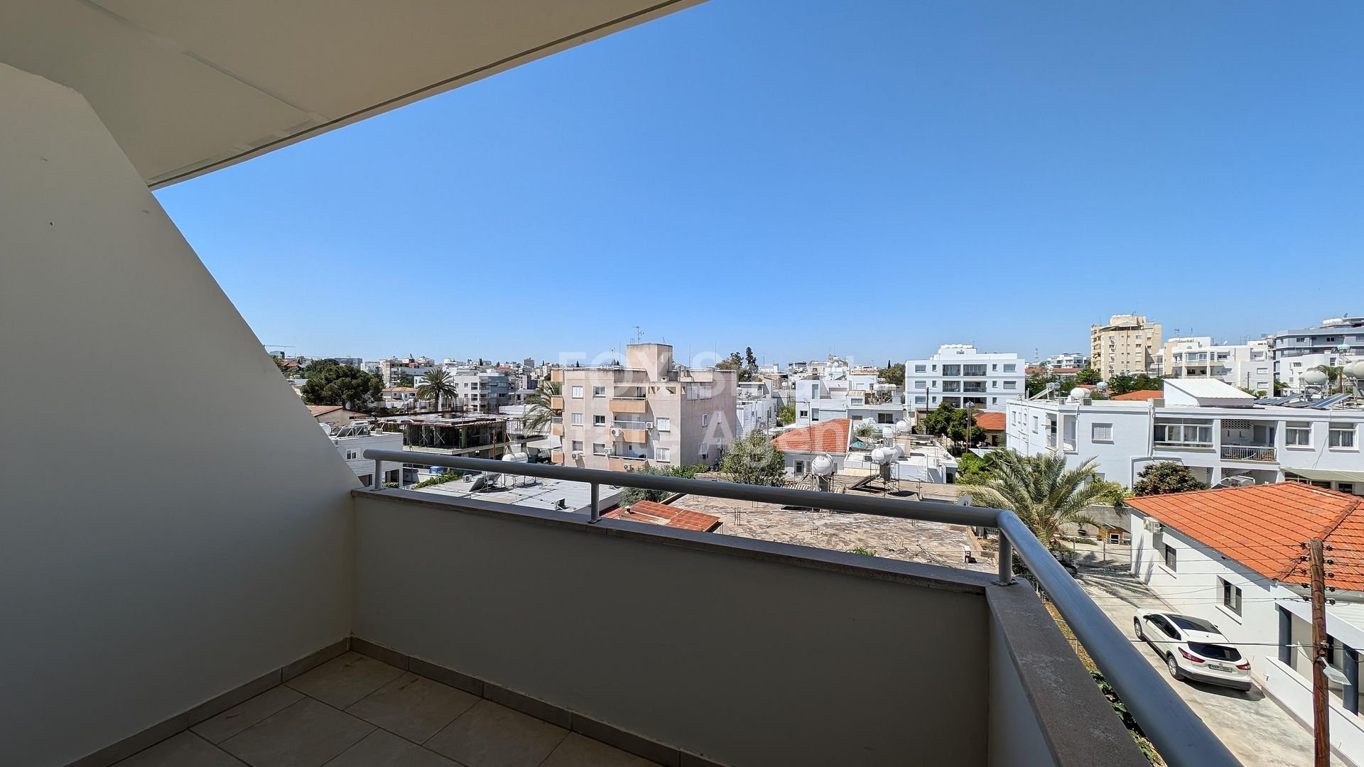 Large two-bedroom top floor apartment in Strovolos, Nicosia for sale