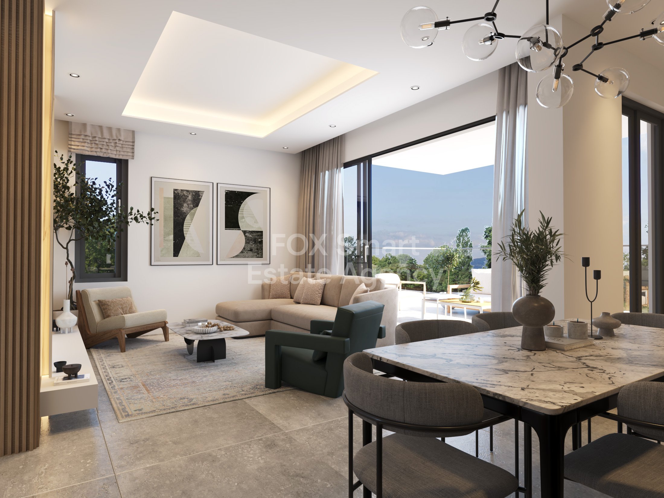 Modern 2-Bedroom Penthouse in Kamares with 44 m² Rooftop Terrace – Completion June 2026