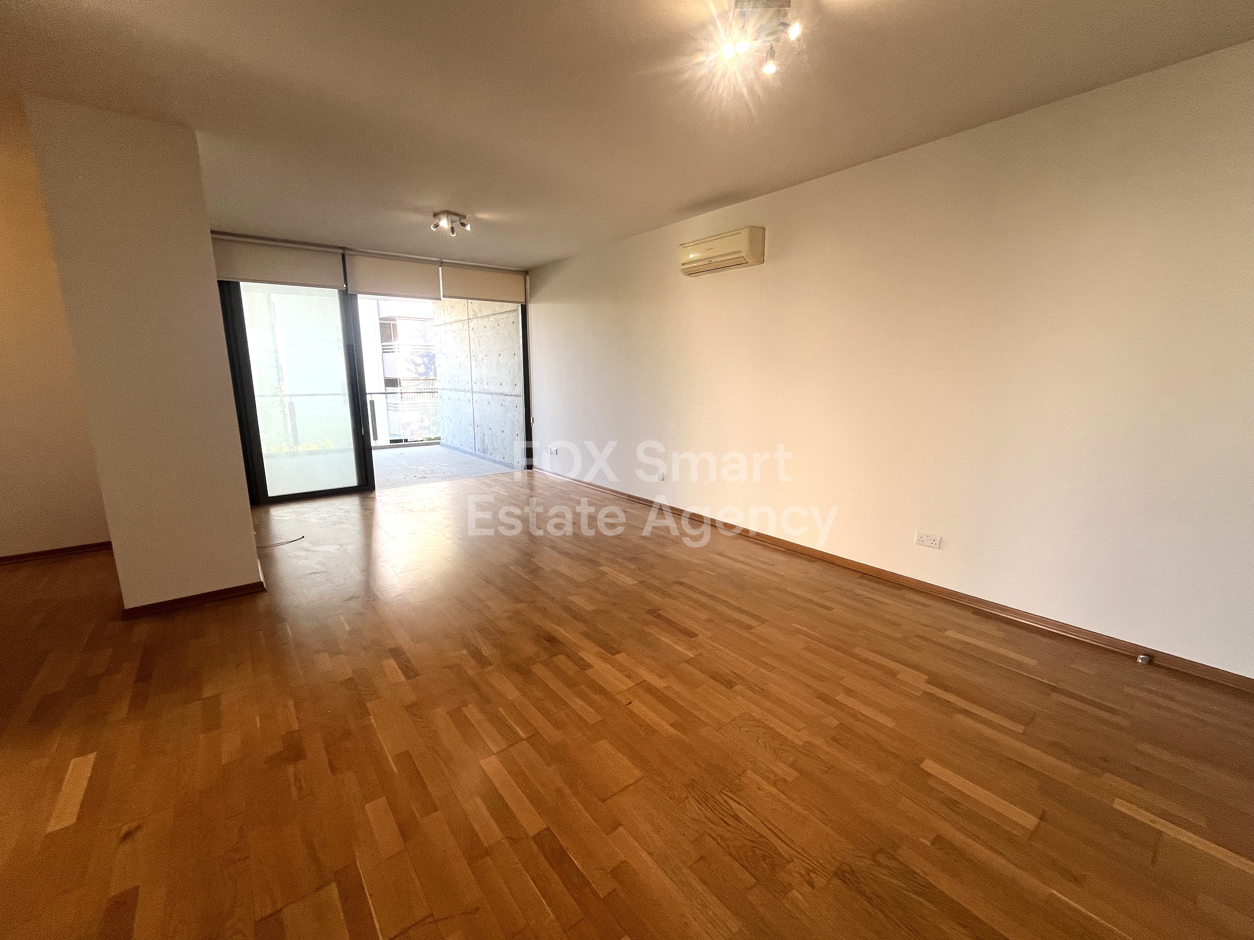 For rent 2 bedroom unfurnished  apartment close to KPMG and John Kennedy Street in Acropolis, Nicosia.