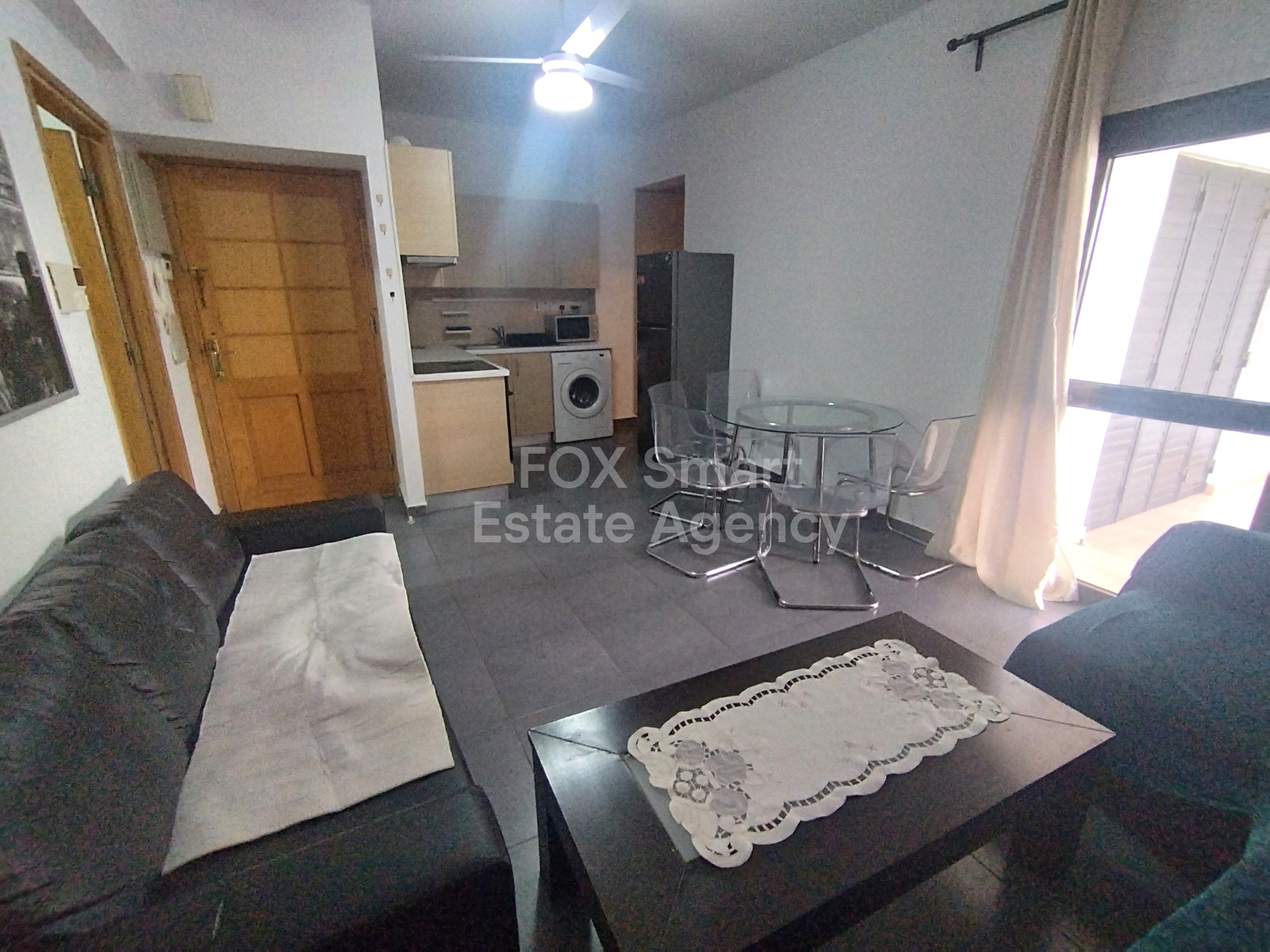For Rent - Cosy furnished, two bedroom apartment in good condition, in Strovolos