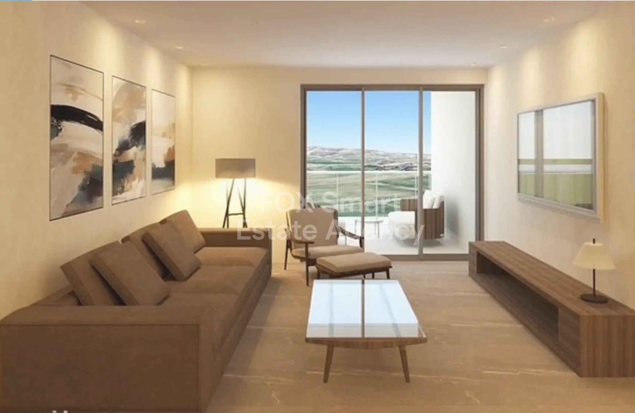 Two-bedroom apartment for sale in Kamares area,Larnaca.