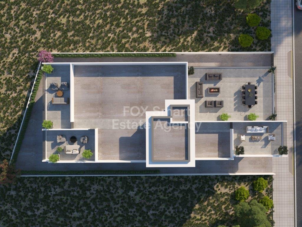 1 Bedroom Top Floor Apartment with Roof Garden in Kiti, Larnaca