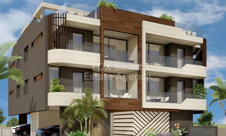 Contemporary 2-Bedroom Penthouse with Rooftop Terrace in Livadia