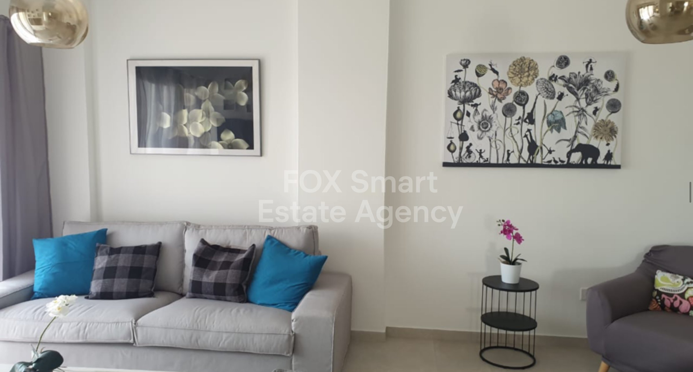 Stylish Two- bedroom Penthouse Apartment for Rent -Sotiros area,Larnaca.