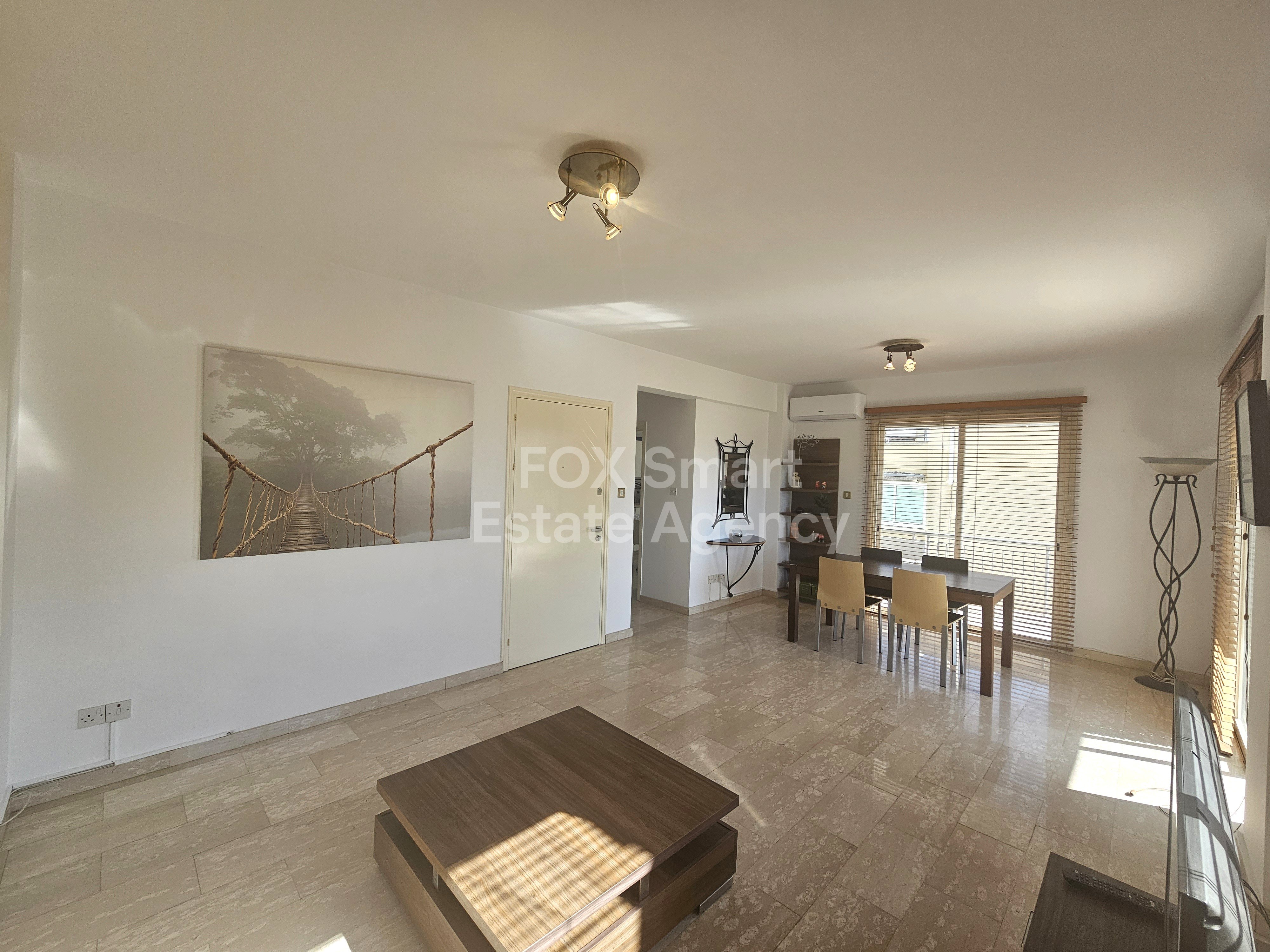 🌿 Stylishly Renovated 2-Bedroom Apartment in Palouriotissa, Nicosia 91 sqm Internal Area + 18 sqm Covered Verandas | Near Frederick University