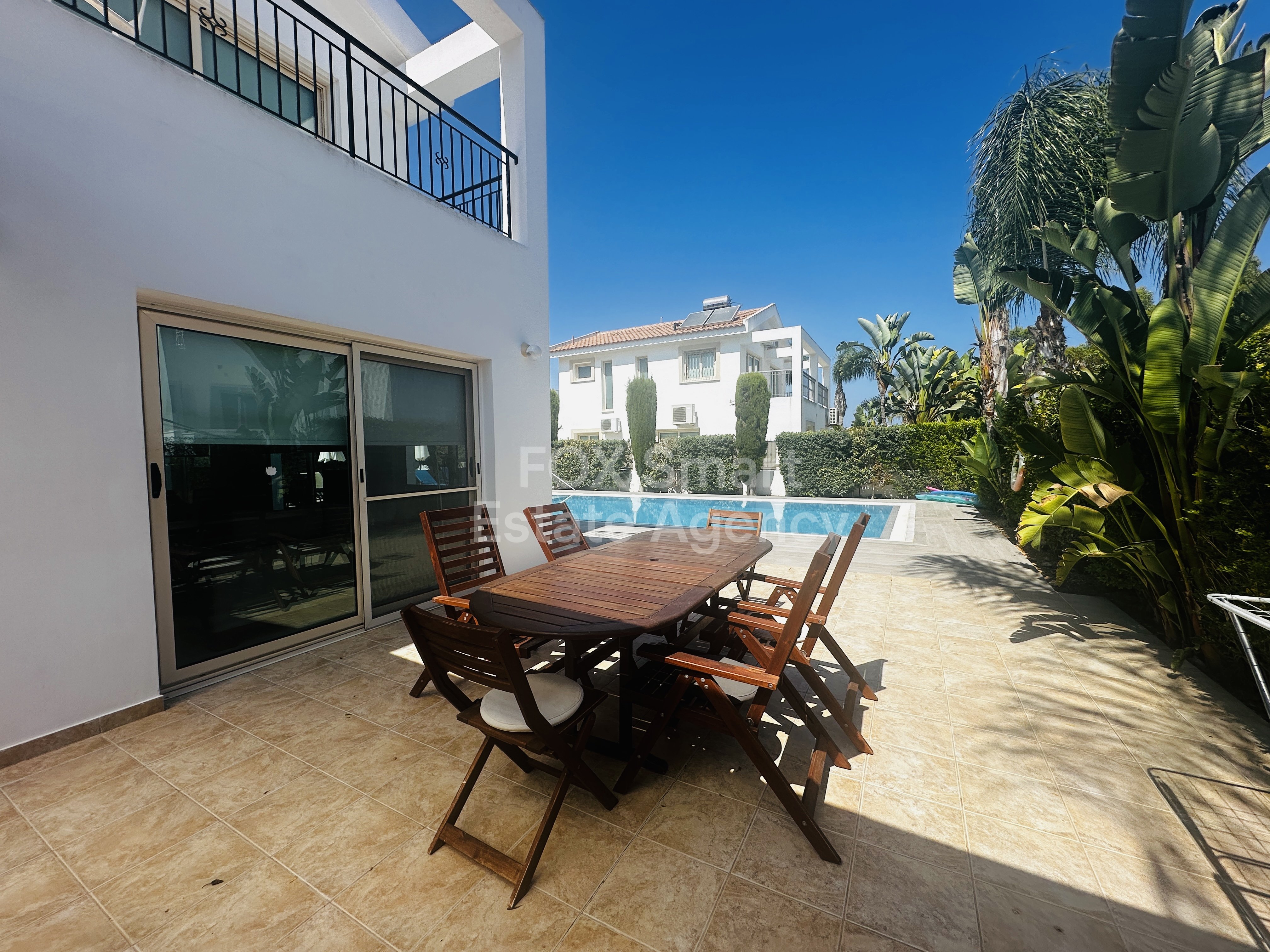 Long-Term Villa Rental-4 Bedrooms, Private Heated Pool, Close To the sea, Protaras, Famagusta