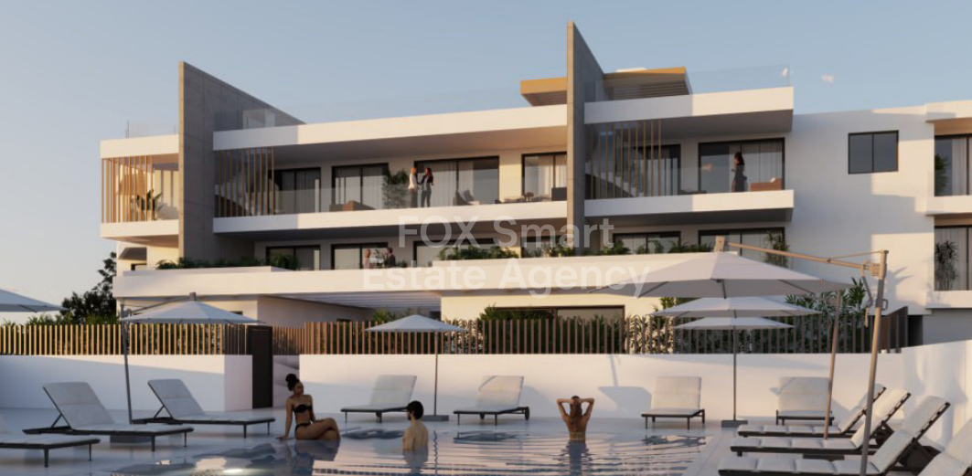 1-Bedroom 2nd-Floor Apartment| Pool View | Perivolia | Pool & Gym