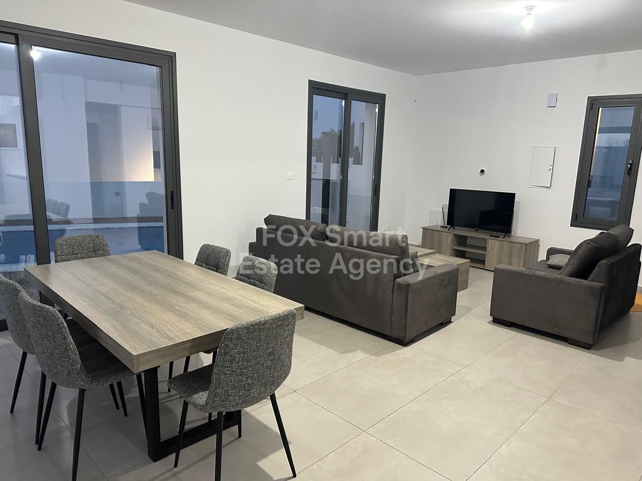 FOR LONG TERM RENTAL.. 3 BEDROOM WITH SEA VIEW, AND ROOFTOP, KAPARRIS, FAMAGUSTA