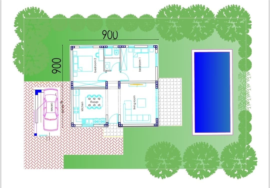 2 Bedroom Bungalow in Maroni, Cyprus – Sea View & Private Pool - Optional