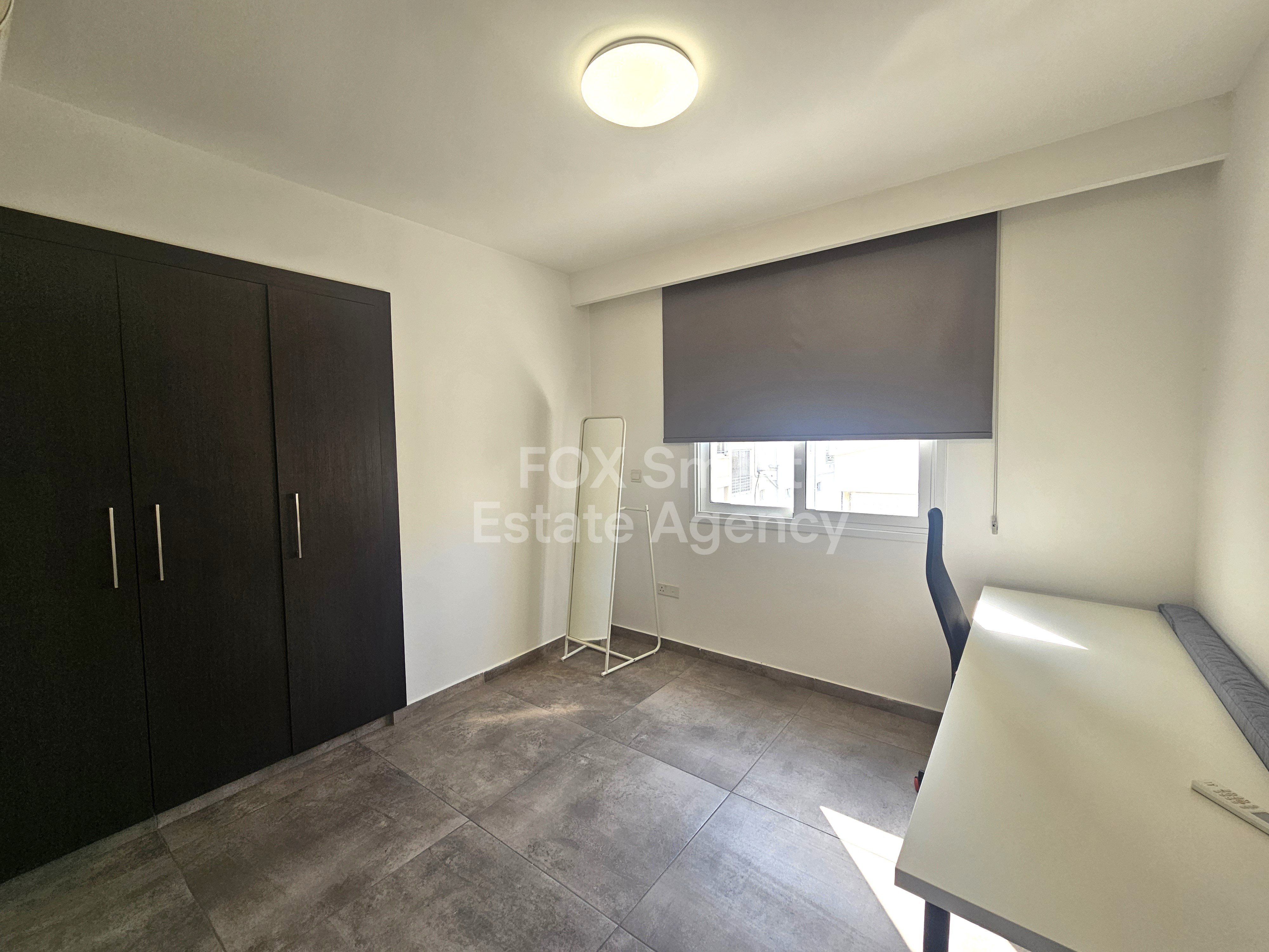 🌆 Modern 2-Bedroom Apartment for Rent in Agioi Omologites, Nicosia (Near Evangelistria Clinic, Pedieos Linear Park, European University & Nicosia Centre)