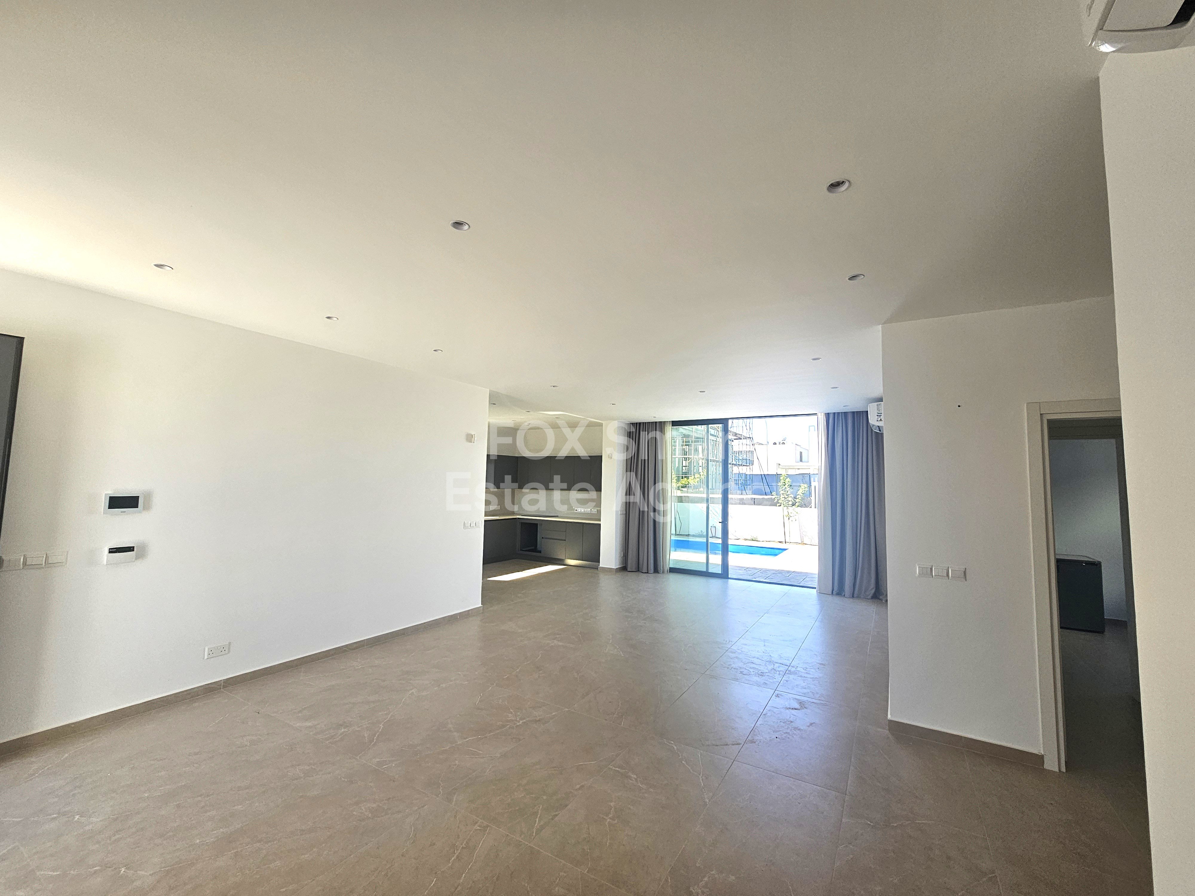 Brand New 4-Bedroom Detached House with Swimming Pool in GSP Area, Strovolos – Nicosia