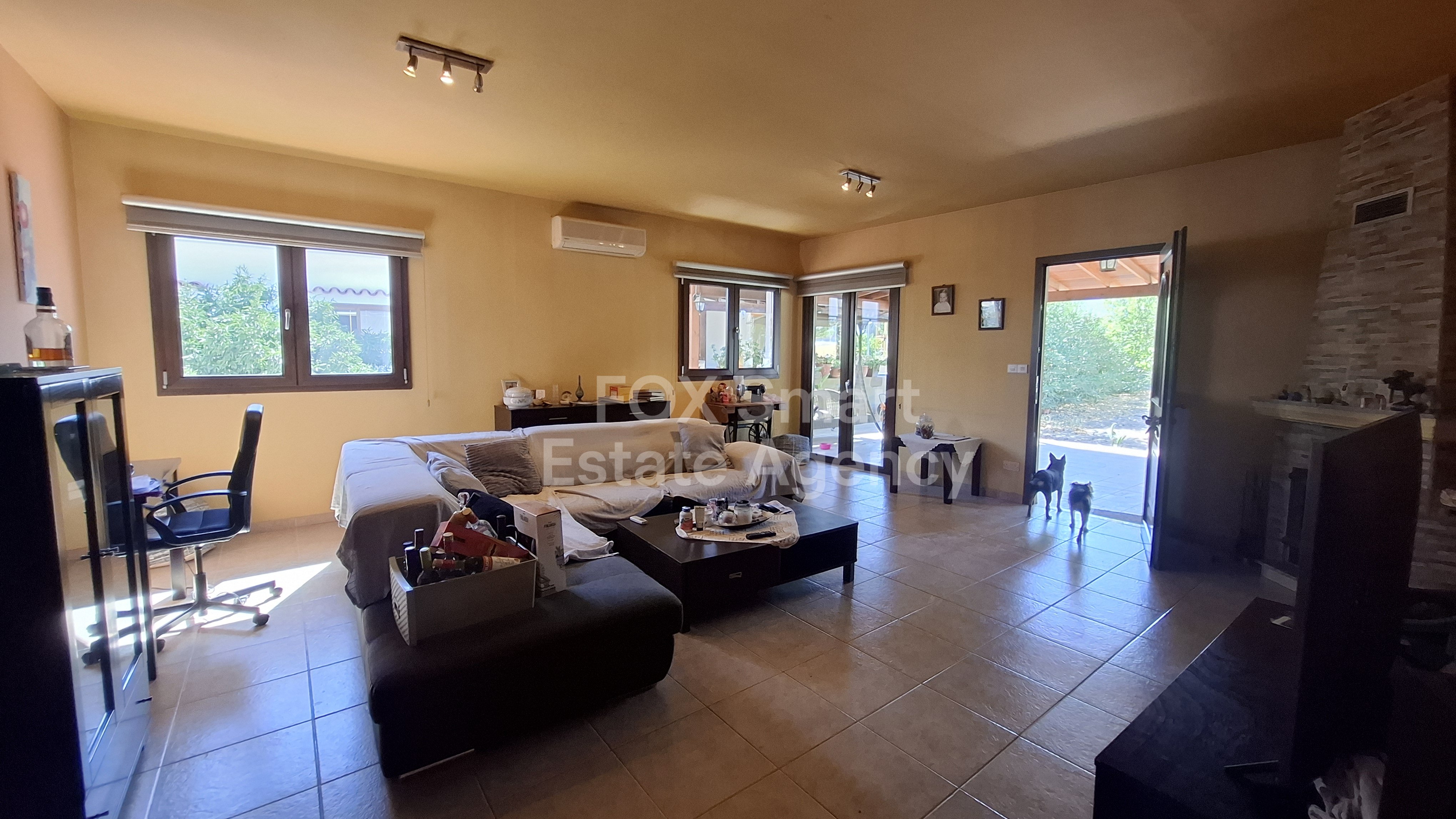 Beautiful home, on a large land, close to the center of the village