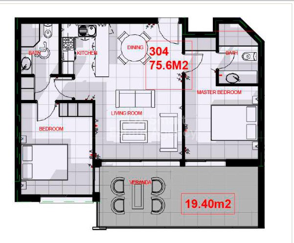 Apartment, For Sale, Paphos, Chlorakas