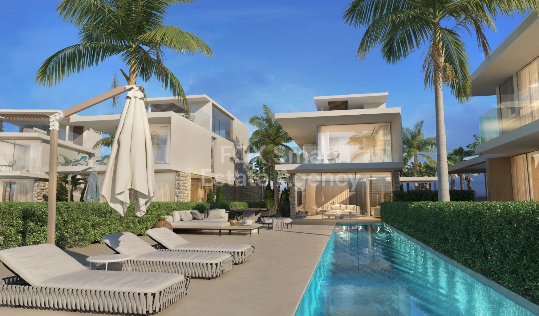 FOR SALE.. BEACH FRONT FOUR BEDROOM VILLA, AYIA TRIADA, FAMAGUSTA