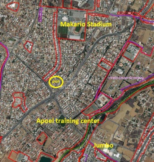 Land in Archangelos - view 1