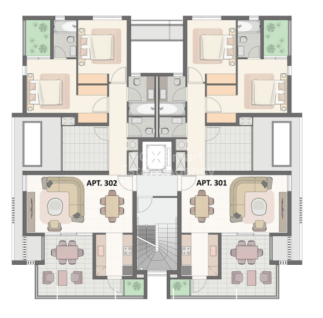 2 + 1 Bedroom Apartment, Skala, Larnaca