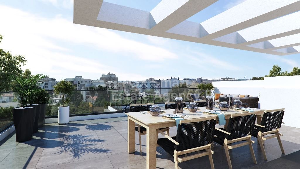 2 Bedroom, With Roof-Garden, Off-Plan Apartment For Sale in Oroklini