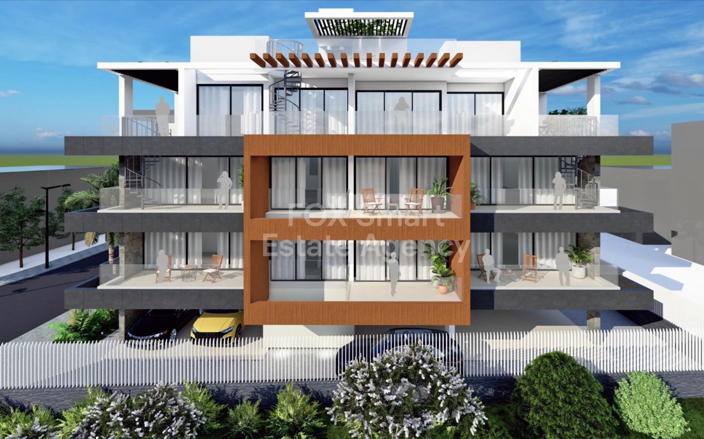 One-Bedroom simplex apartment for sale in Oroklini area,Larnaca.