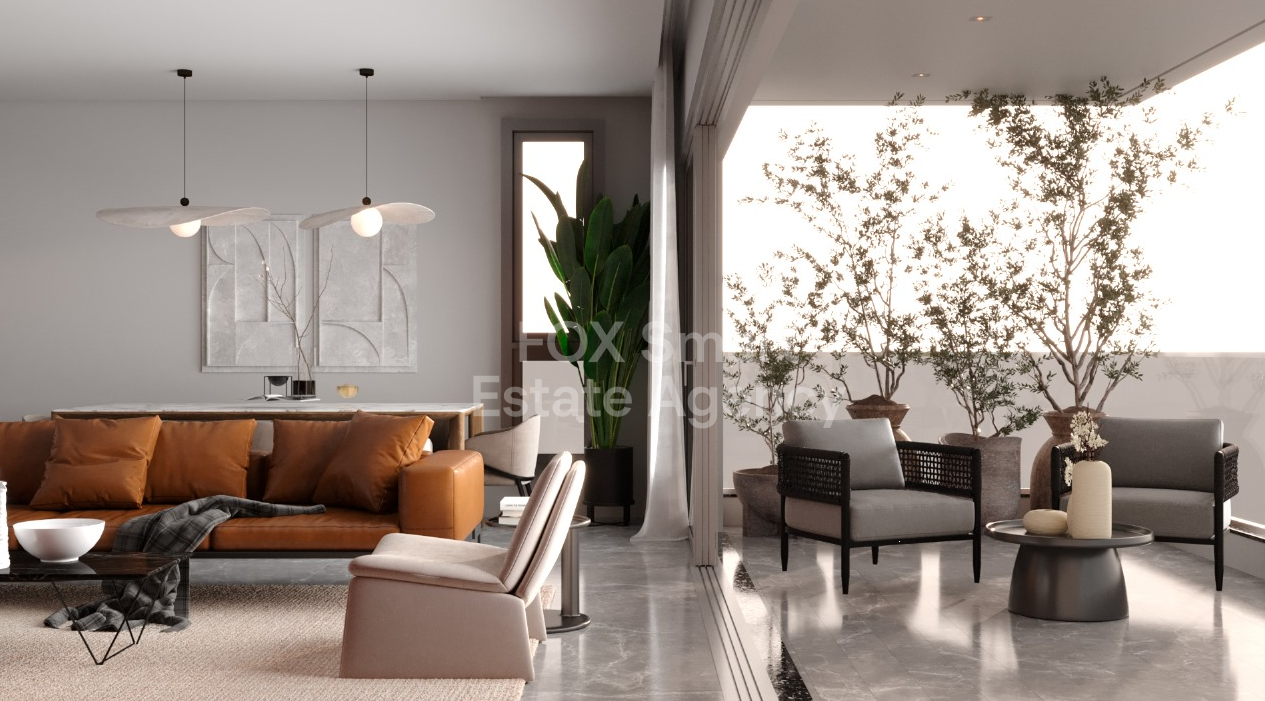 Top floor two bedroom apartment for sale, Aradippou.