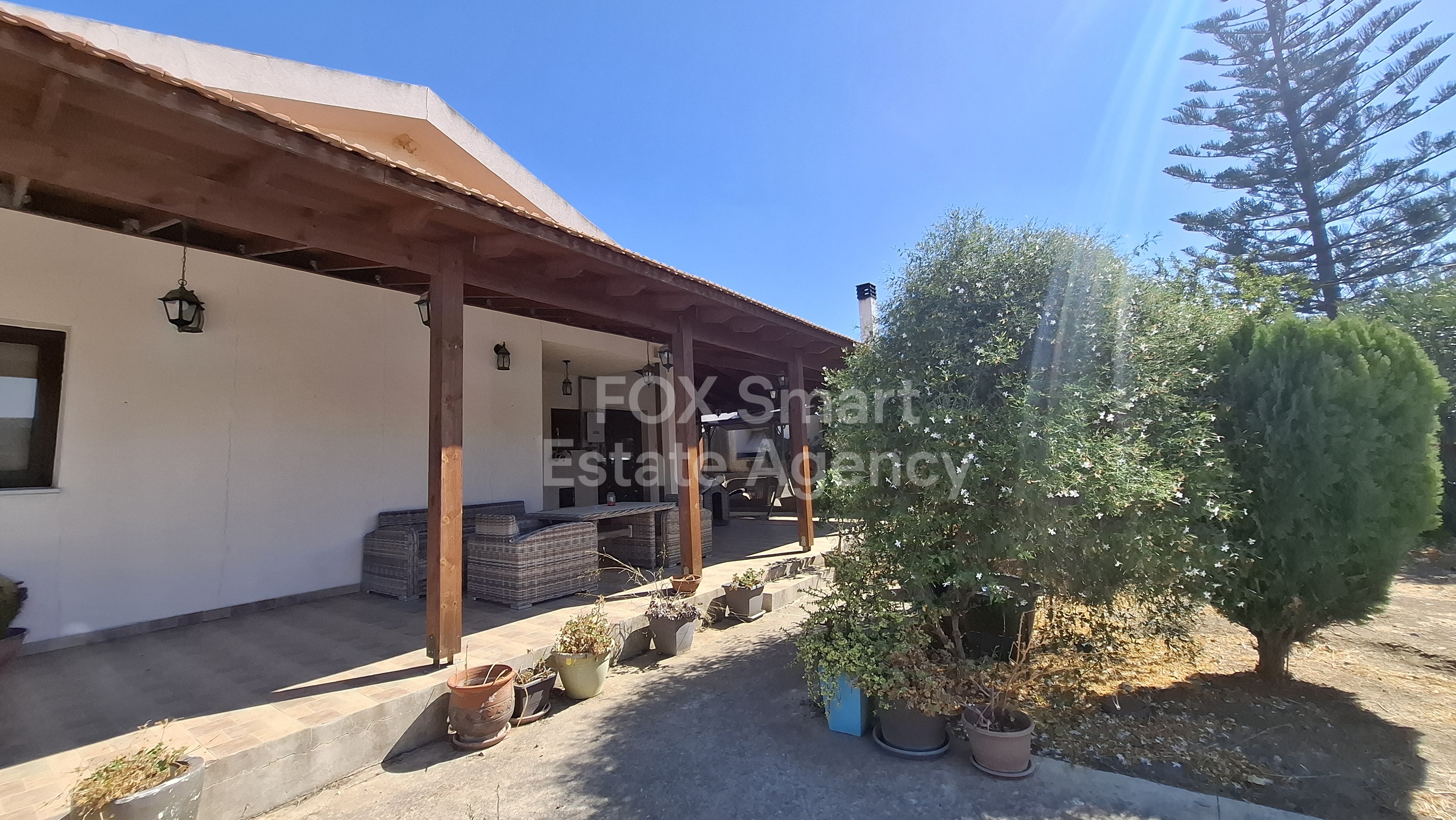 Beautiful home, on a large land, close to the center of the village