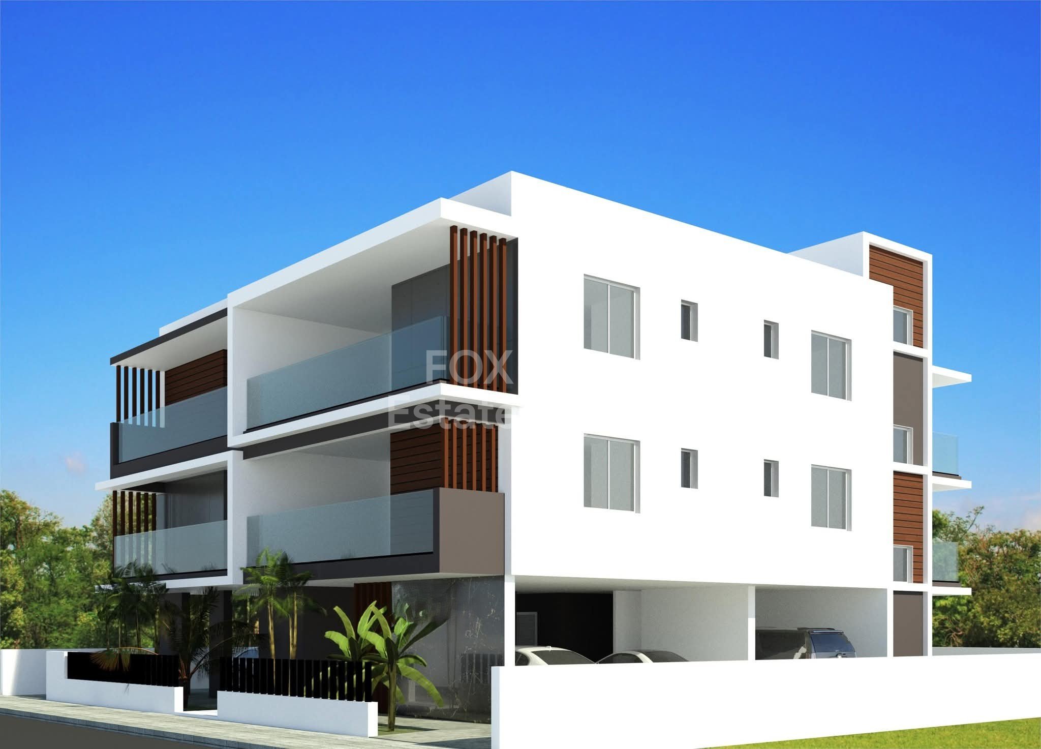 For Sale 2 bedroom under construction apartment in Lakatamia opposite the Municipal Amphitheater of Lakatamia.