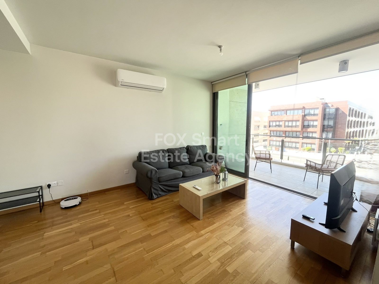 For rent 2 bedroom fully-furnished apartment close to KPMG and John Kennedy Street in Acropolis, Nicosia.