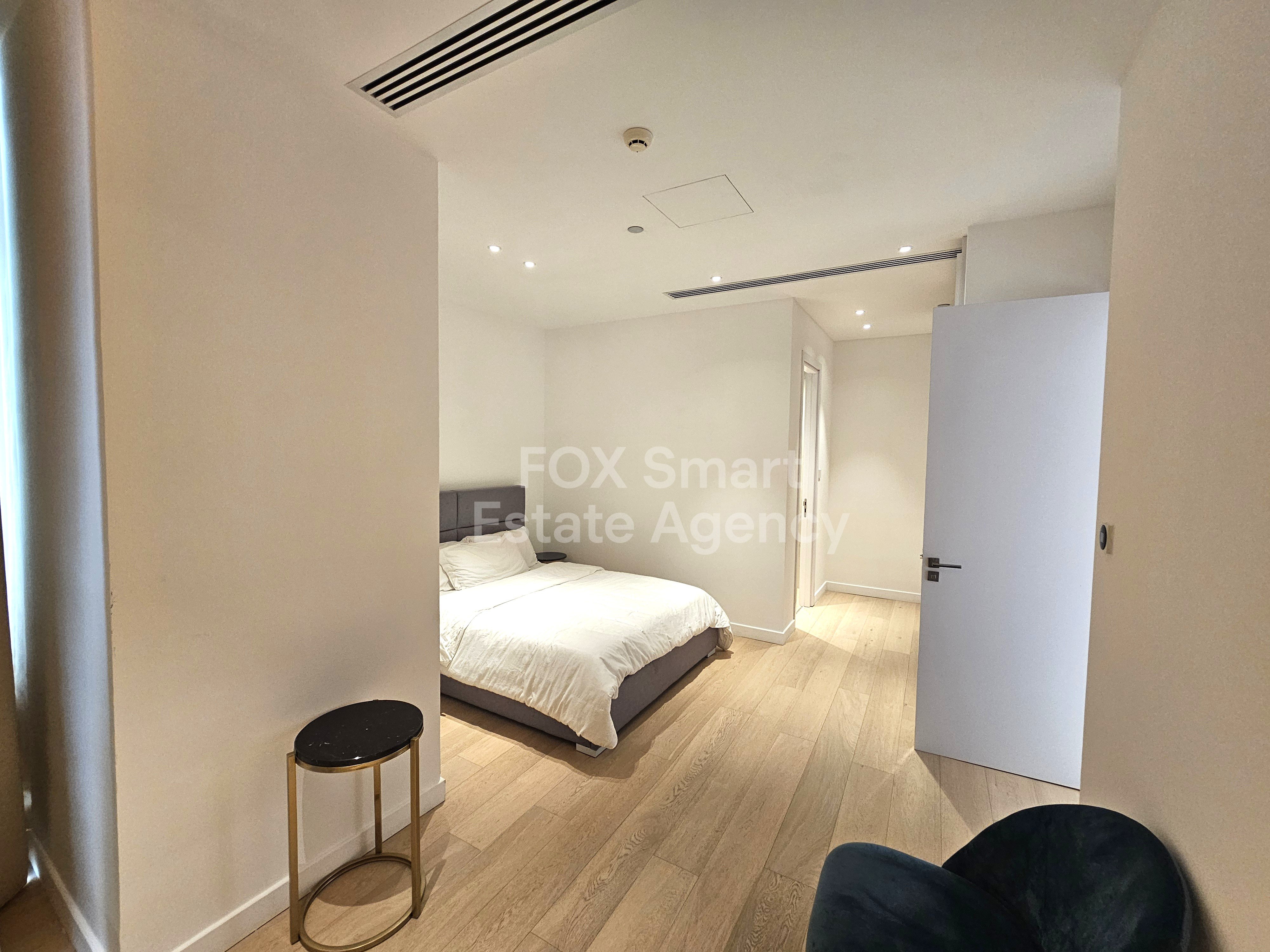 Luxury Furnished 2-Bedroom Apartment 125sqm | 16th Floor | Panoramic City & Mountain Views | Central Nicosia