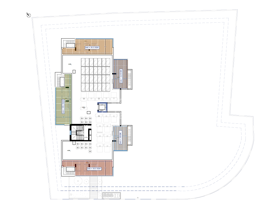 Top floor two bedroom apartment for sale, Aradippou.