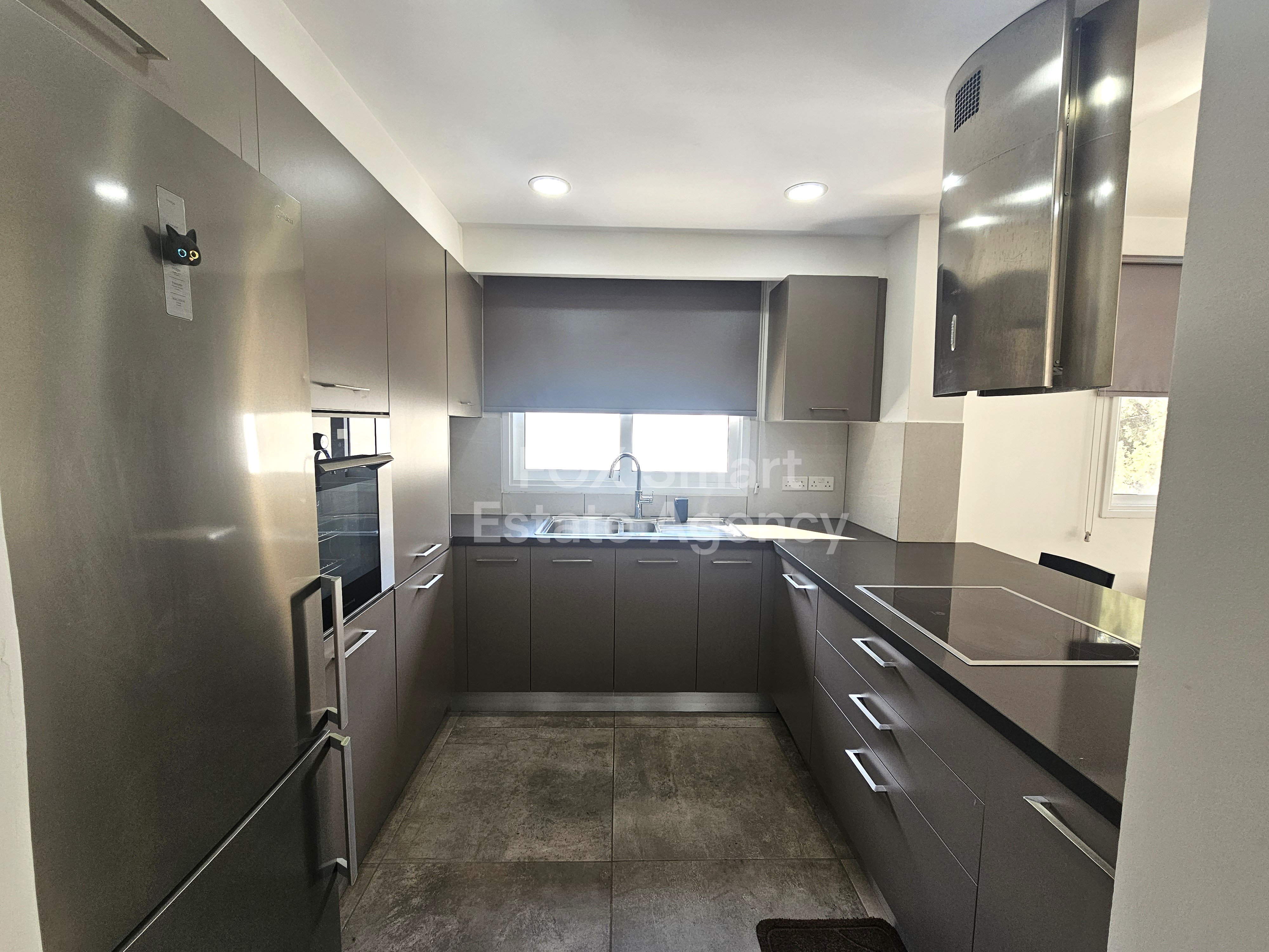 🌆 Modern 2-Bedroom Apartment for Rent in Agioi Omologites, Nicosia (Near Evangelistria Clinic, Pedieos Linear Park, European University & Nicosia Centre)