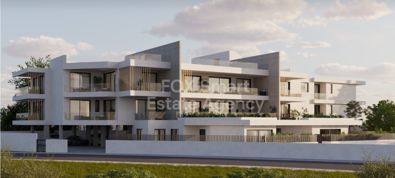 1-Bedroom First-Floor Apartment | Pervolia | Pool & Gym