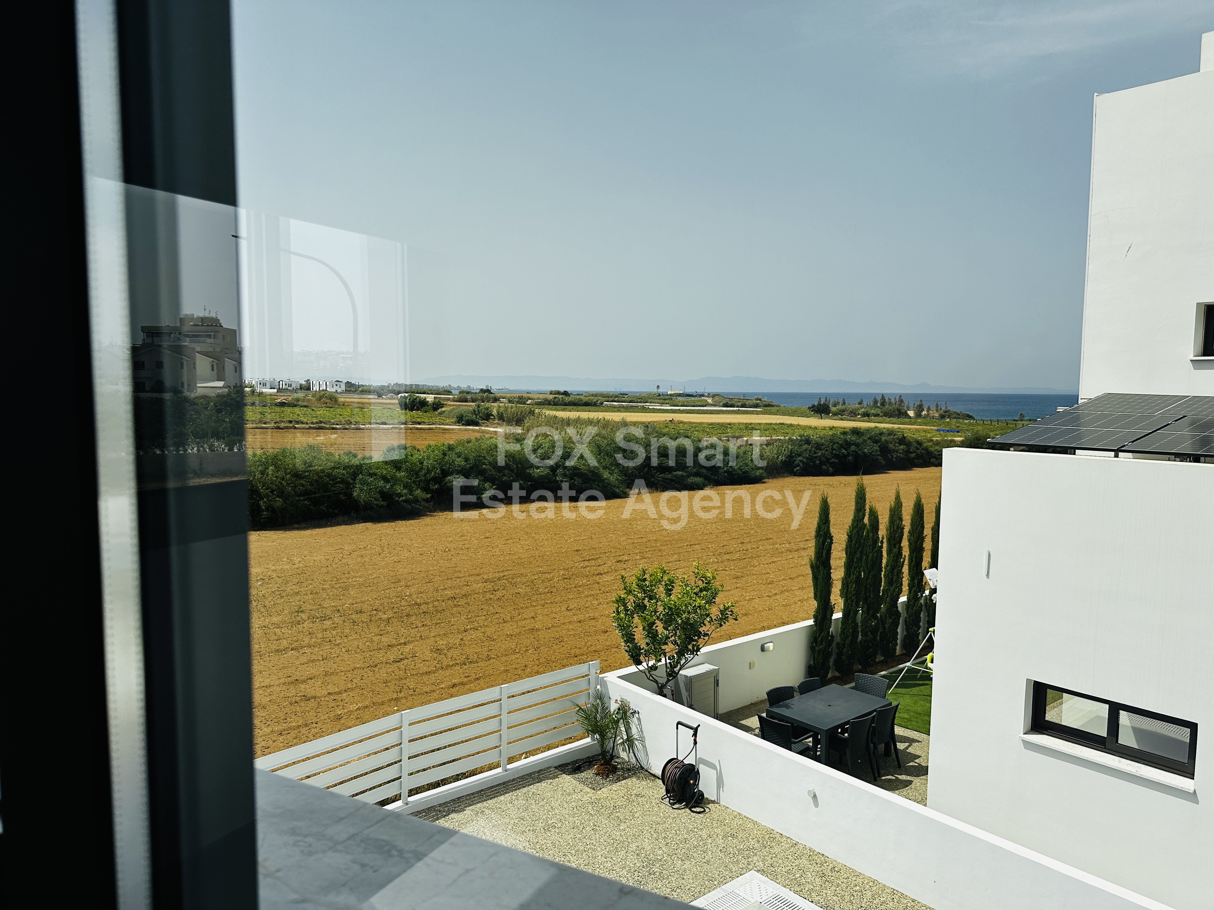 FOR LONG TERM RENTAL.. 3 BEDROOM WITH SEA VIEW, AND ROOFTOP, KAPARRIS, FAMAGUSTA